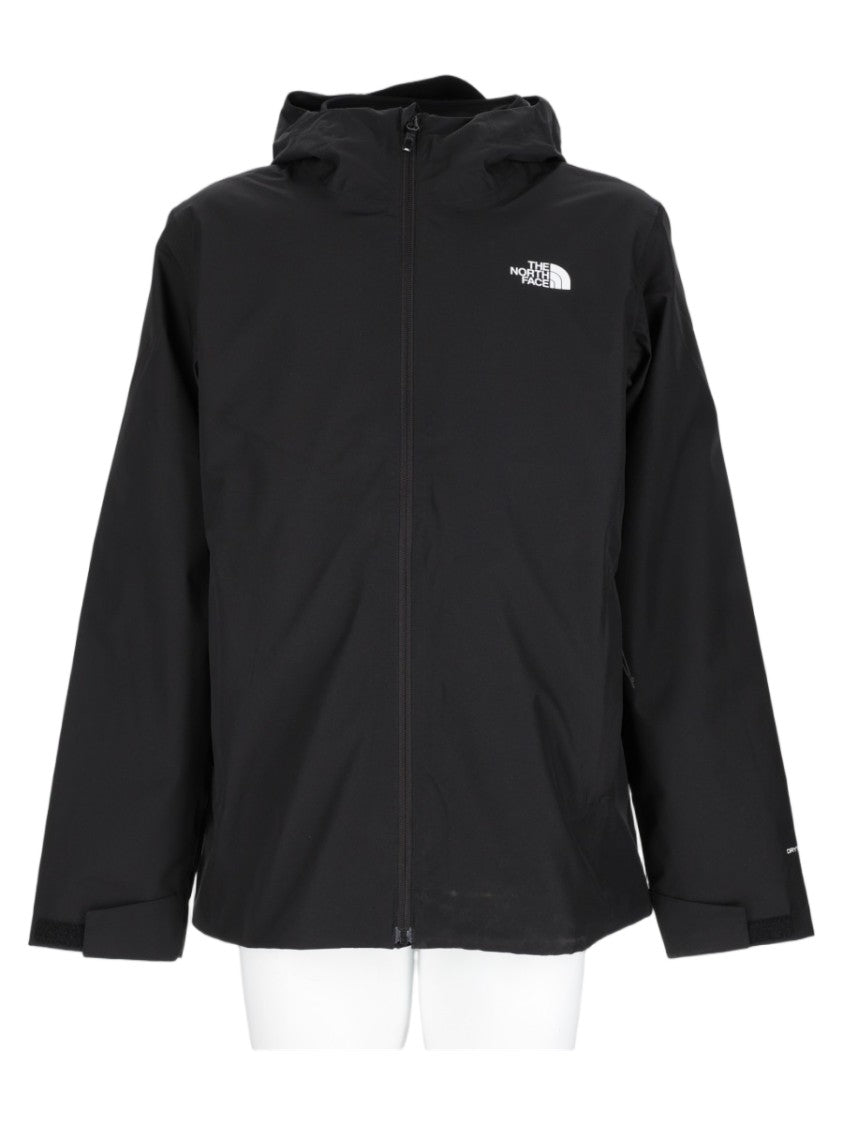 The North Face Black Minimalist Full-Zip Hooded Casual Jacket