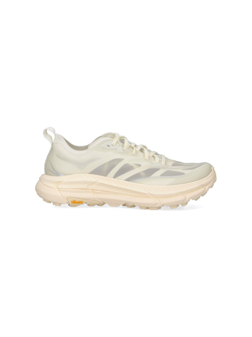 Hoka "Mafate Speed 4 Lite" Sneakers – Beige