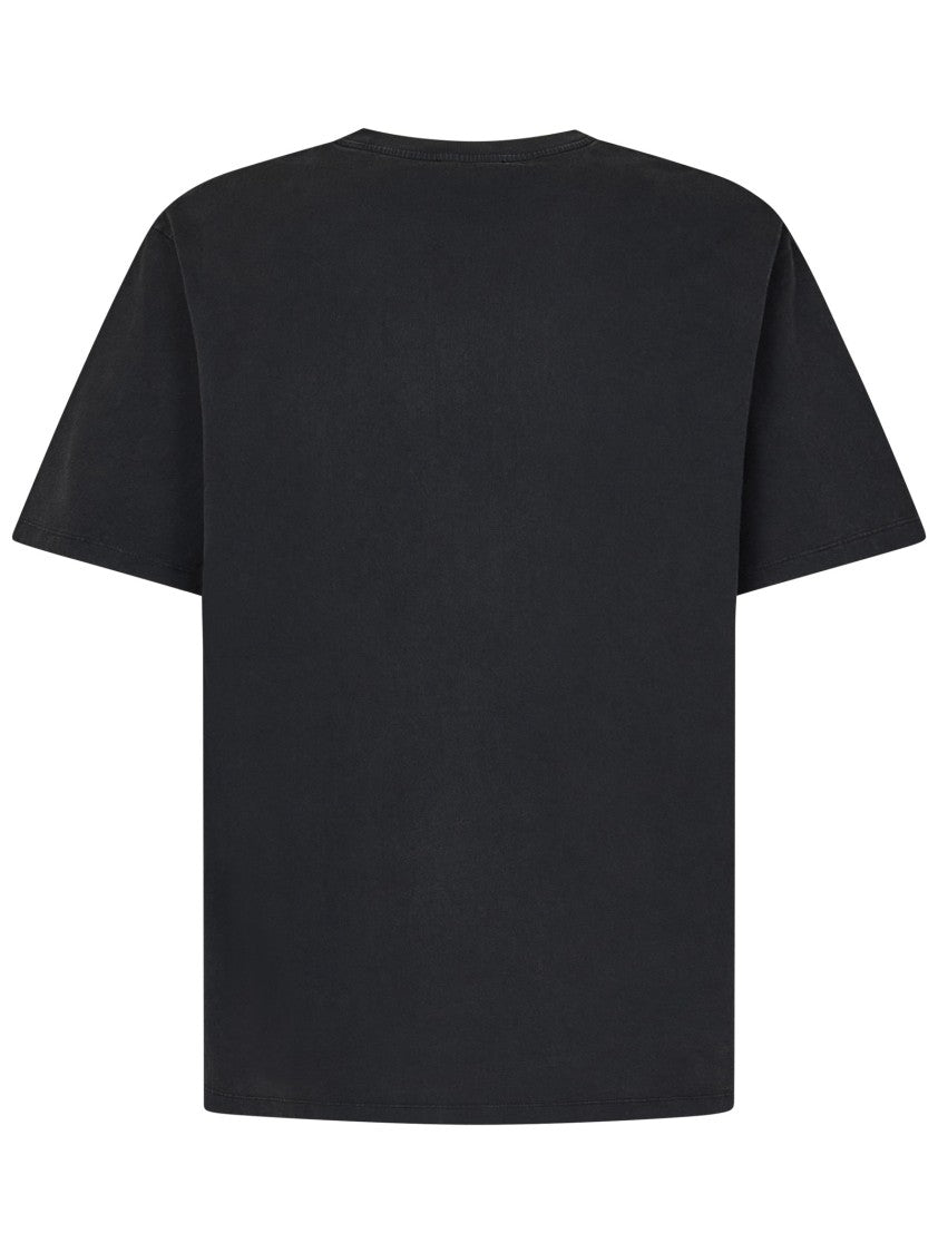 Balmain Vintage Grey Cotton Jersey T-Shirt