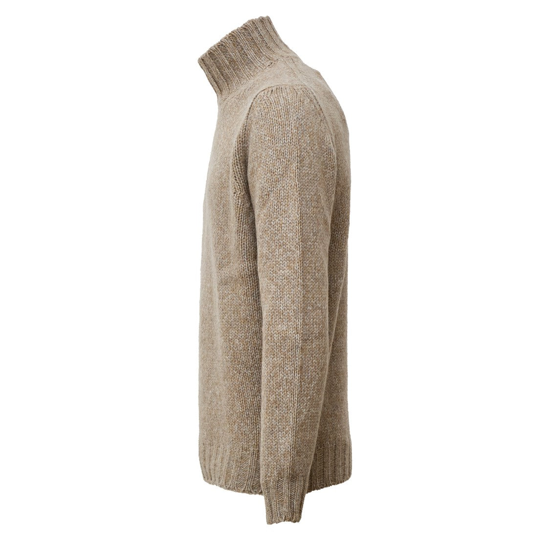 Fedeli Collo Vulcano Onda Baby Alpaca Sweater