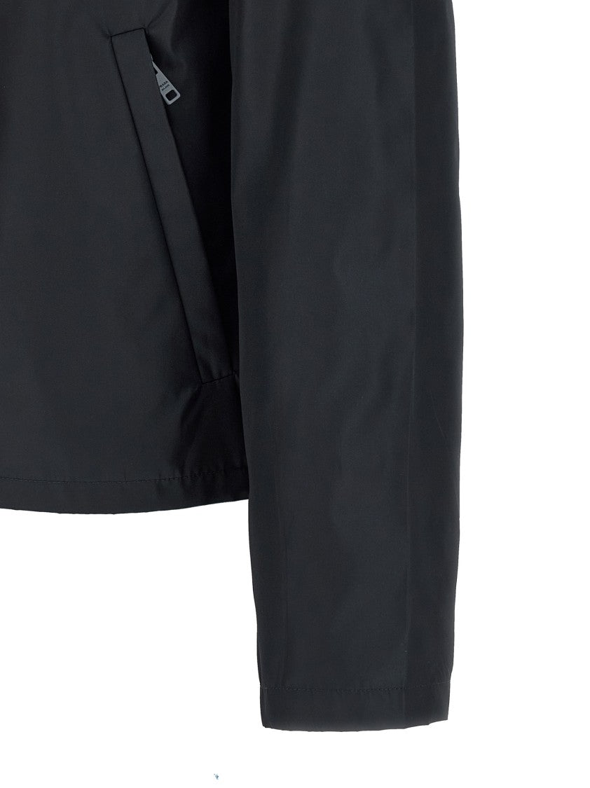 Prada Minimalist Re-Nylon Jacket With Cotton Lining And Triangle Logo