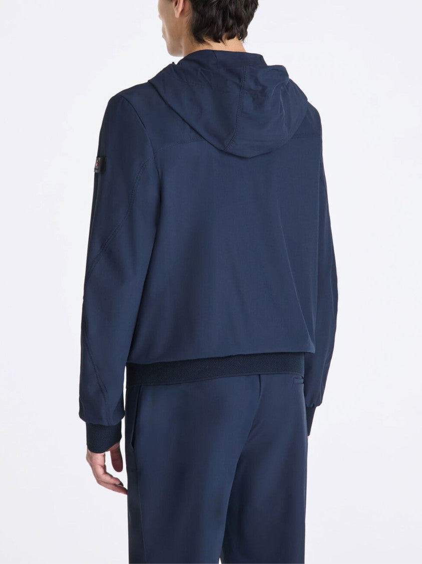 Peuterey Sleek Minimalist Hybrid Hooded Jacket