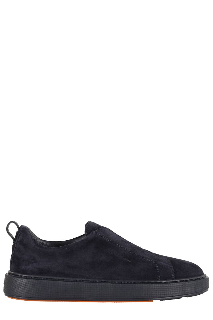 Santoni Victory Sneakers With Suede Upper