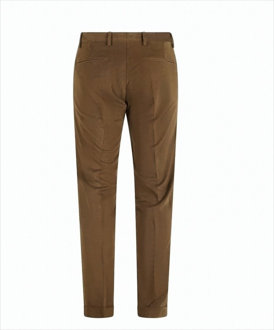 Briglia Brown Cotton Trousers
