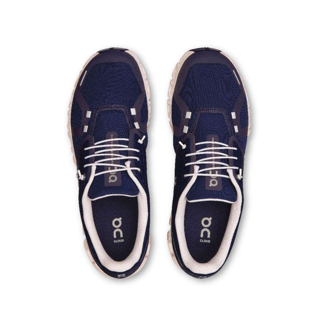 On Breathable Technical Fabric Sneakers With Cushioned Sole