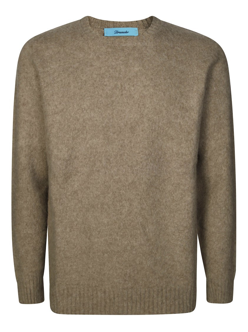 Drumhor Brushed Lambswool Sweater