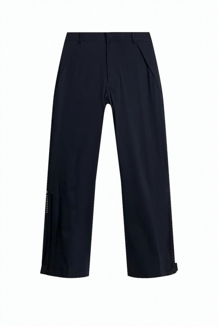 J Lindeberg Relaxed Fit Black Pants With Adjustable Tabs
