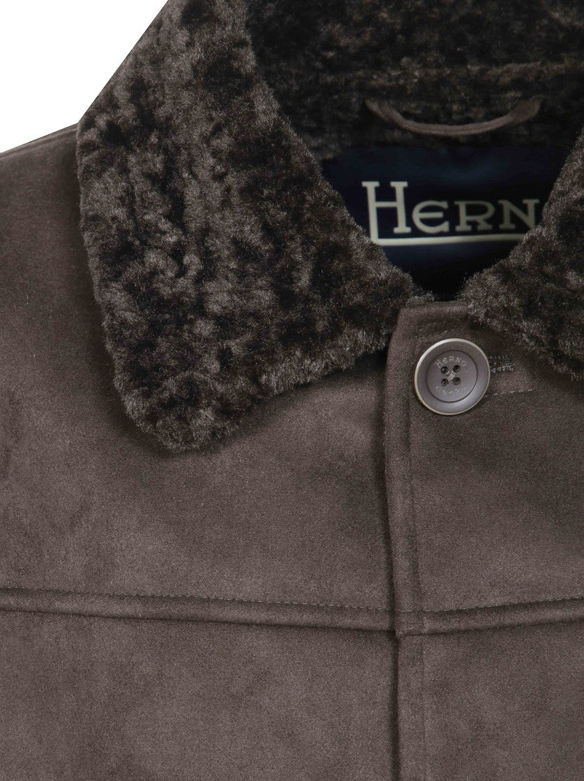 Herno Eco Giubbotto Fur-Collar Jacket