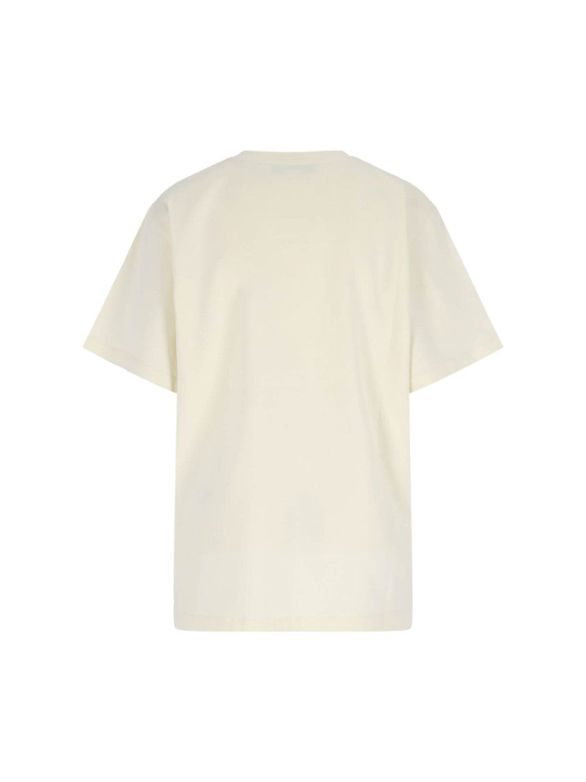 Stella Mccartney Logo T-Shirt – Ivory
