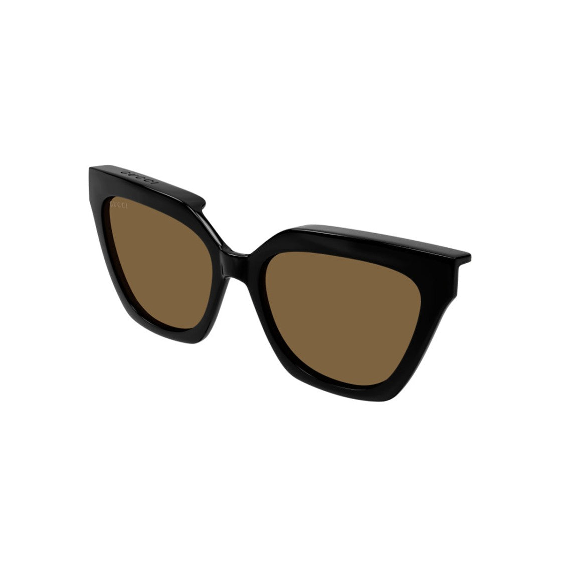 Kering Eyewear S.P.A. Black Emblem Injected Square Sunglasses