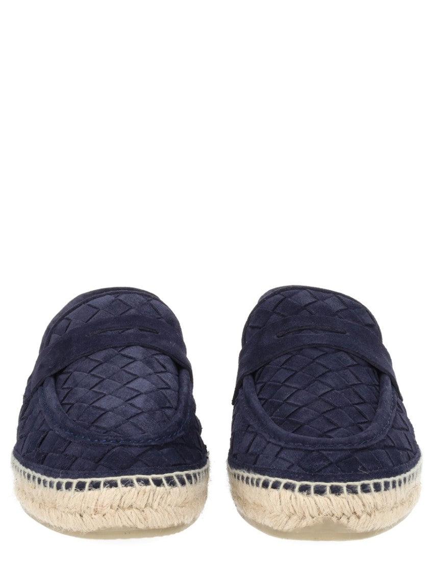 Castaner Nile Quilted Pattern Jute Moccasins Flats