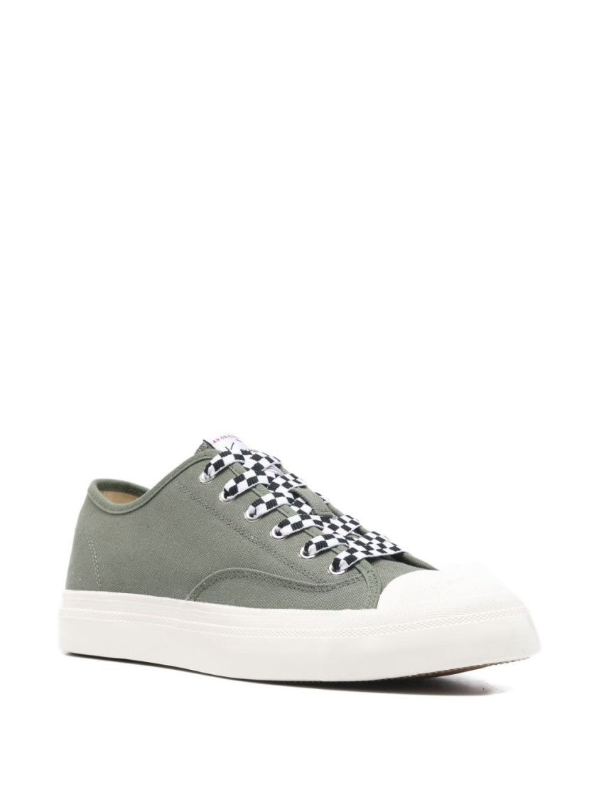 Kenzo Silk And Nylon Blend Panelled Sneakers