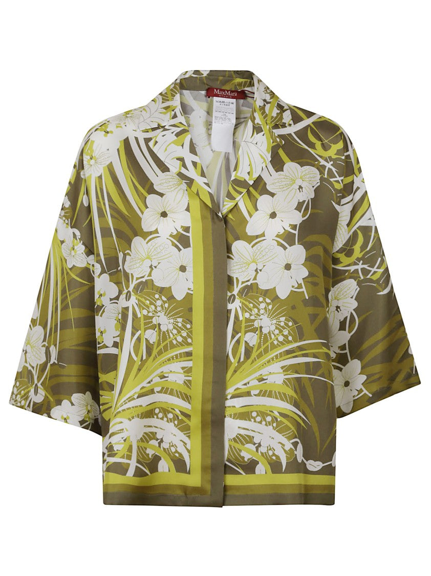 Max Mara Silk Shirt With Relaxed Fit