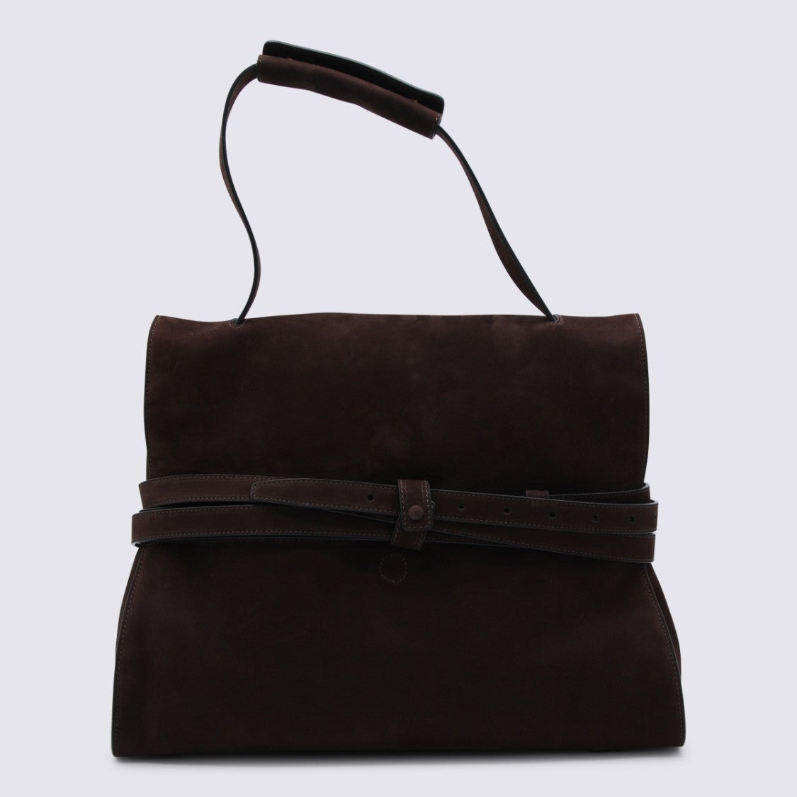 Moschino Structured Brown Bag