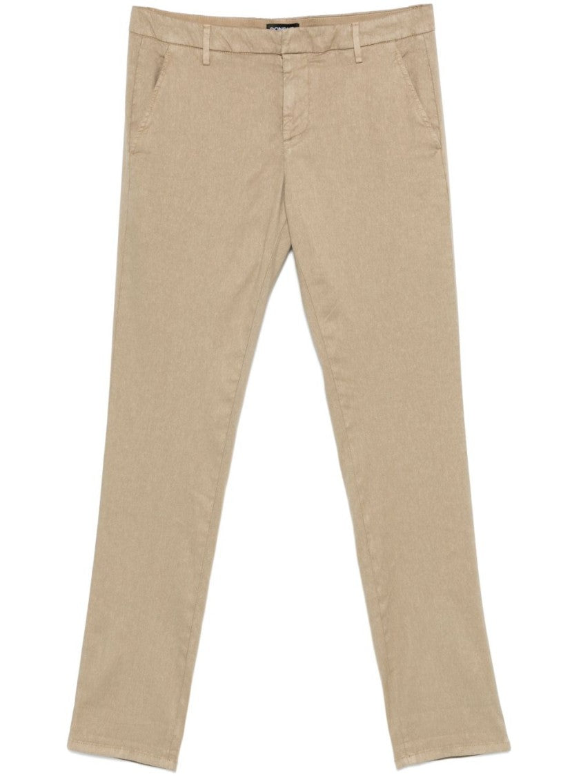 Dondup Tailored Beige Trousers