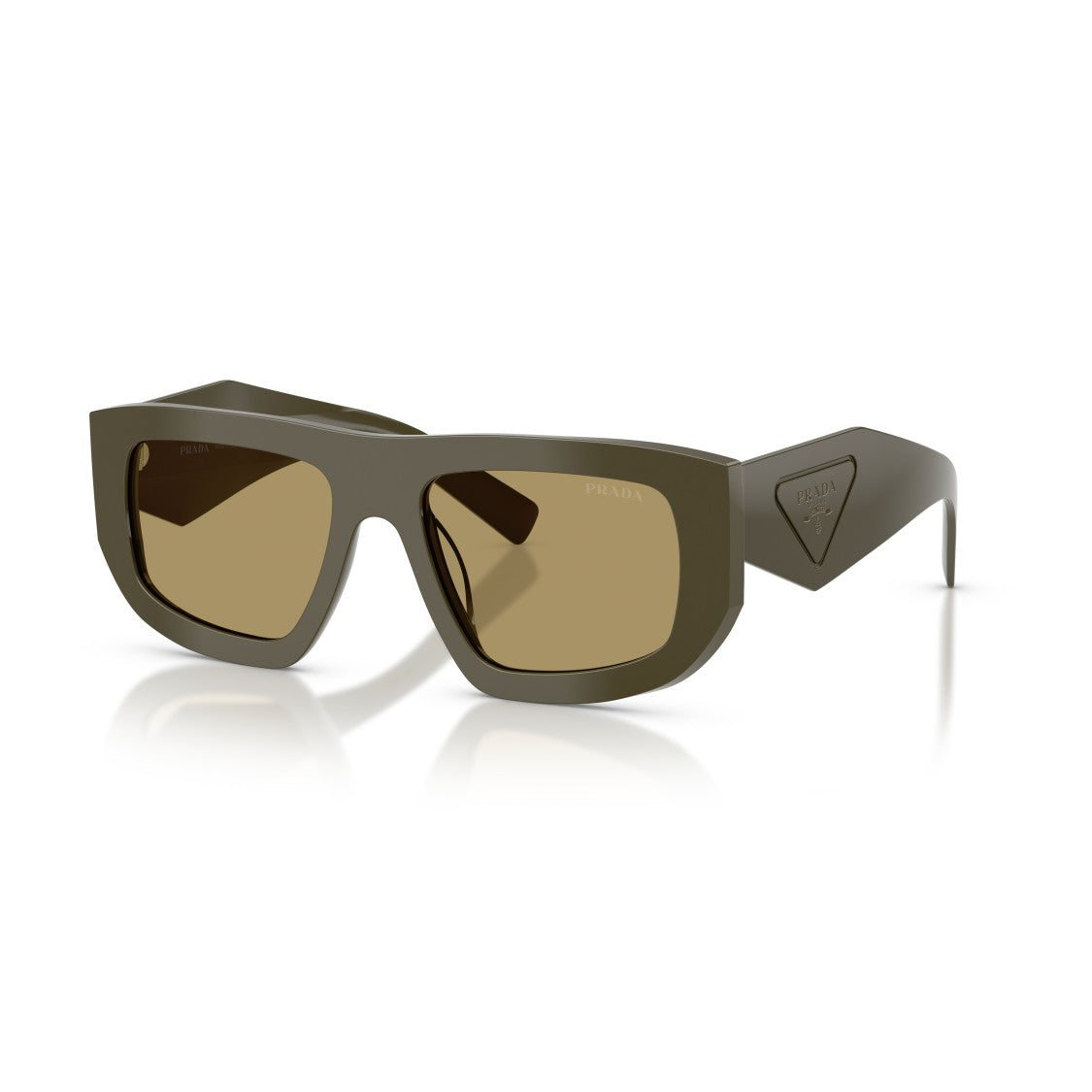 Prada 0Pr D04su Oversized Rectangular Acetate Sunglasses