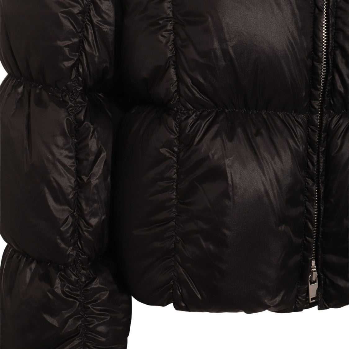 Jil Sander Puffed Black Down Coat