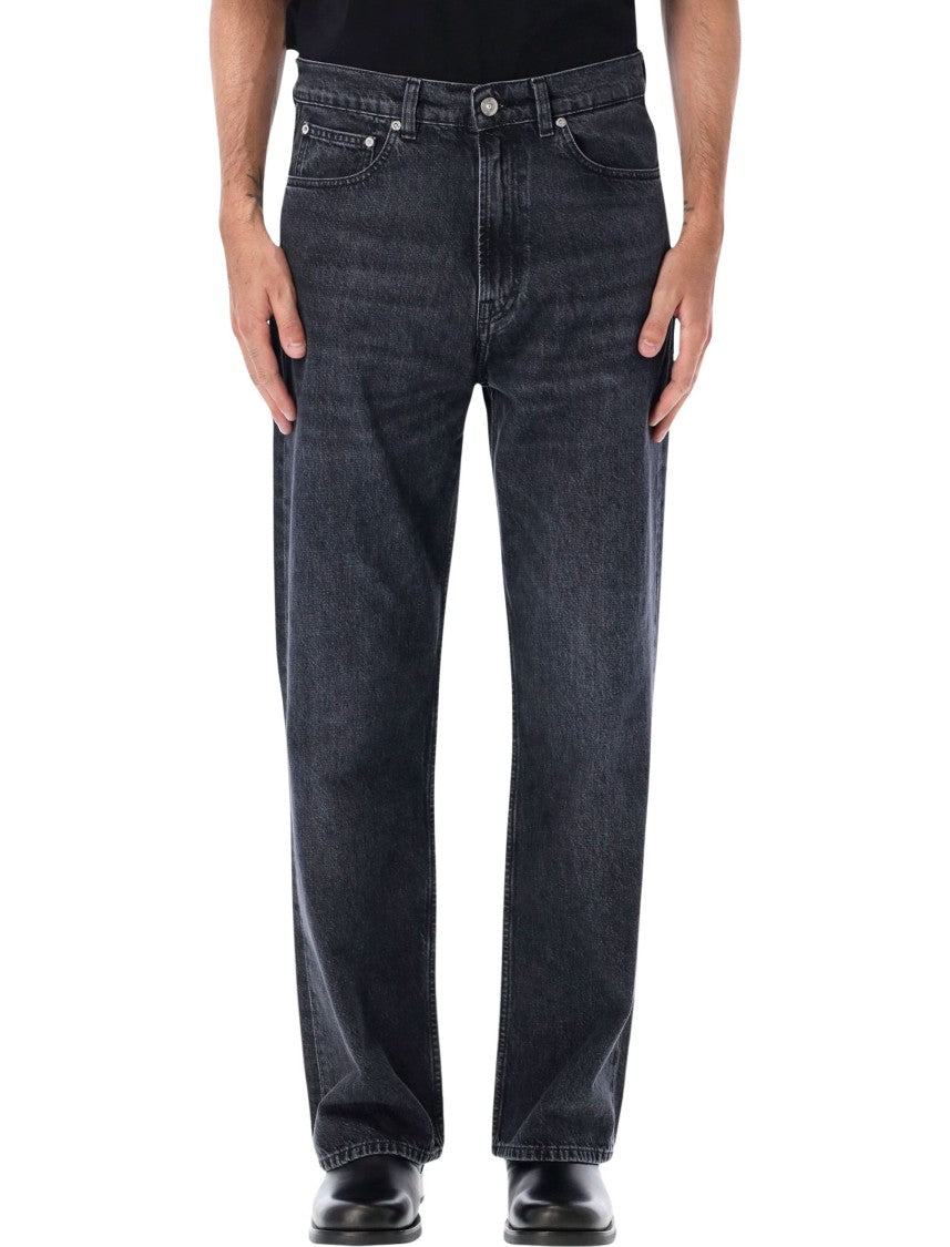 Our Legacy Relaxed-Fit Straight-Leg Jeans With Vintage Wash Finish