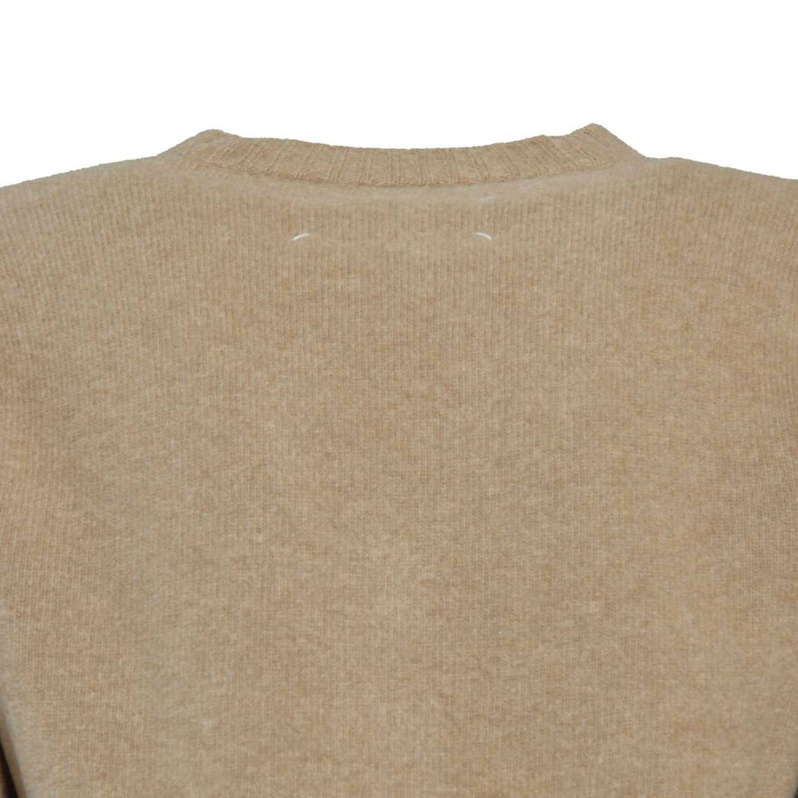 Maison Margiela Camel Lambswool Cardigan