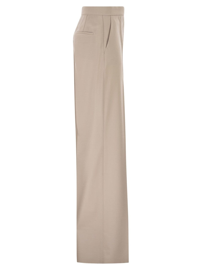 Max Mara Mxmgirone - Trousers In Wool, Mohair