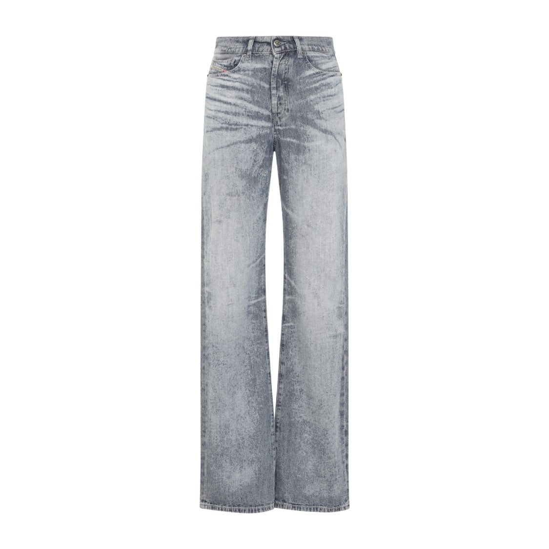 Diesel 1971 D-Sent Blue Cotton Jeans