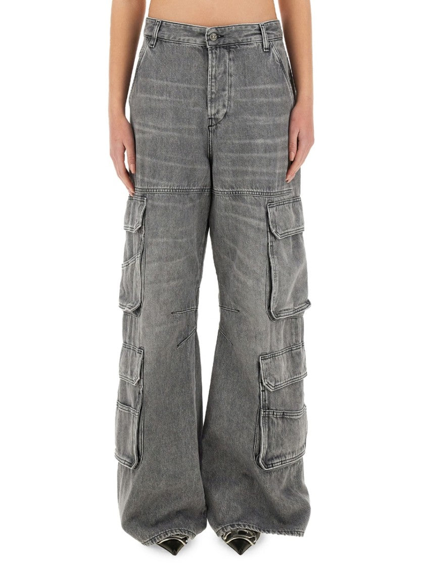 Diesel "D-Sire" Cargo Denim Pants