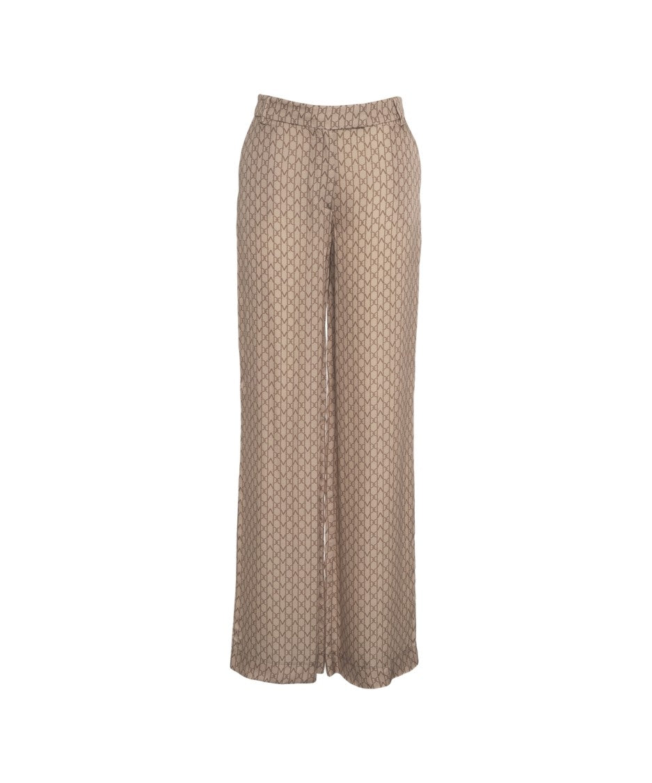 Guess By Marciano Logo-Print Palazzo Pants