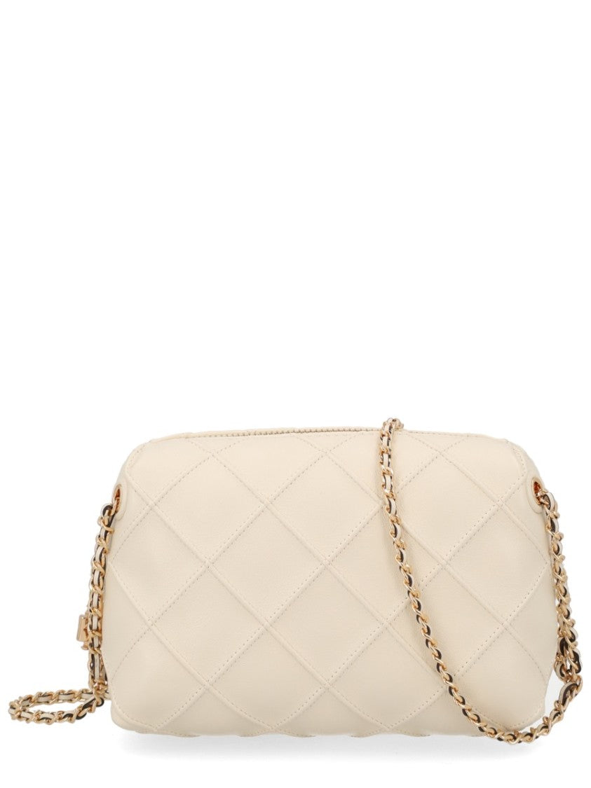 Tory Burch Fleming Quilted Lamb Leather Bag