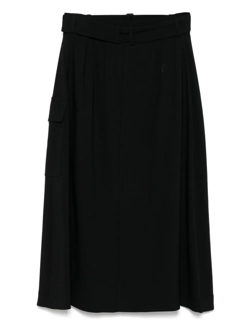 Joseph Pernette Midi Skirt With Concealed Fastening