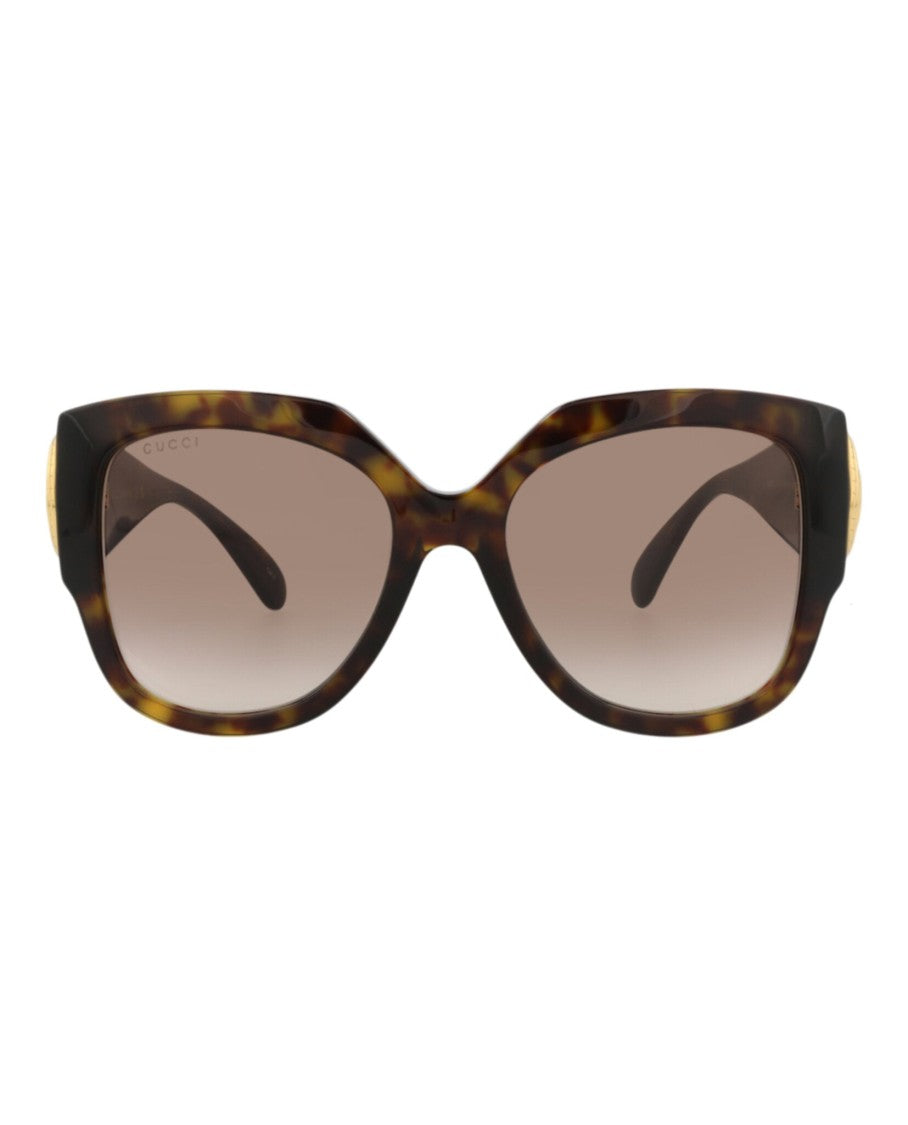 Gucci Square-Frame Recycled Acetate Sunglasses