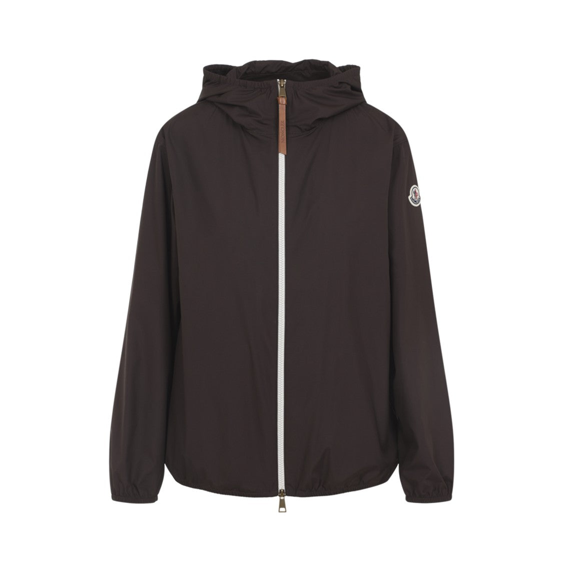 Moncler Lightweight Black Polyester Jacket With Minimalist Design