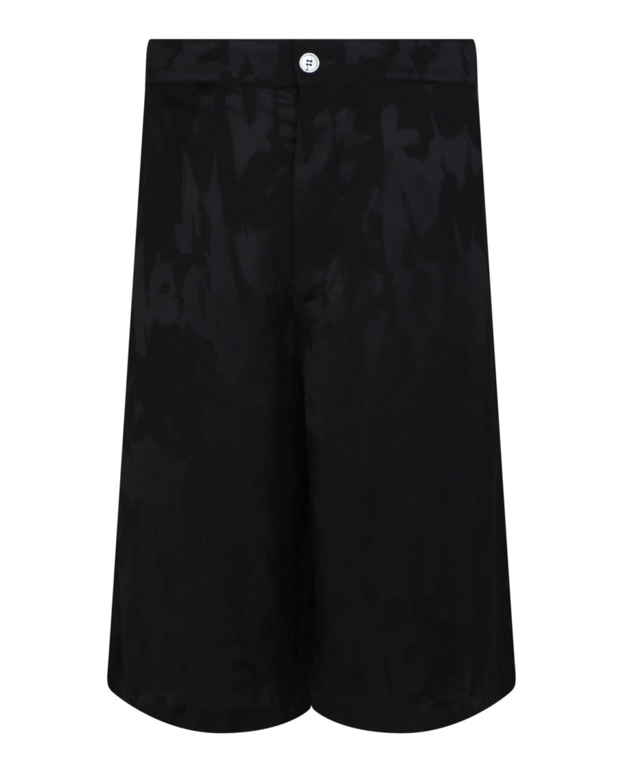 Alexander Mcqueen Logo Jacquard Shorts
