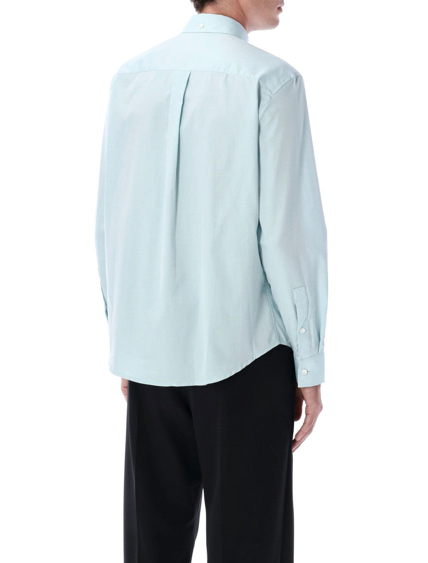 Burberry Refined Point Collar Cotton Shirt
