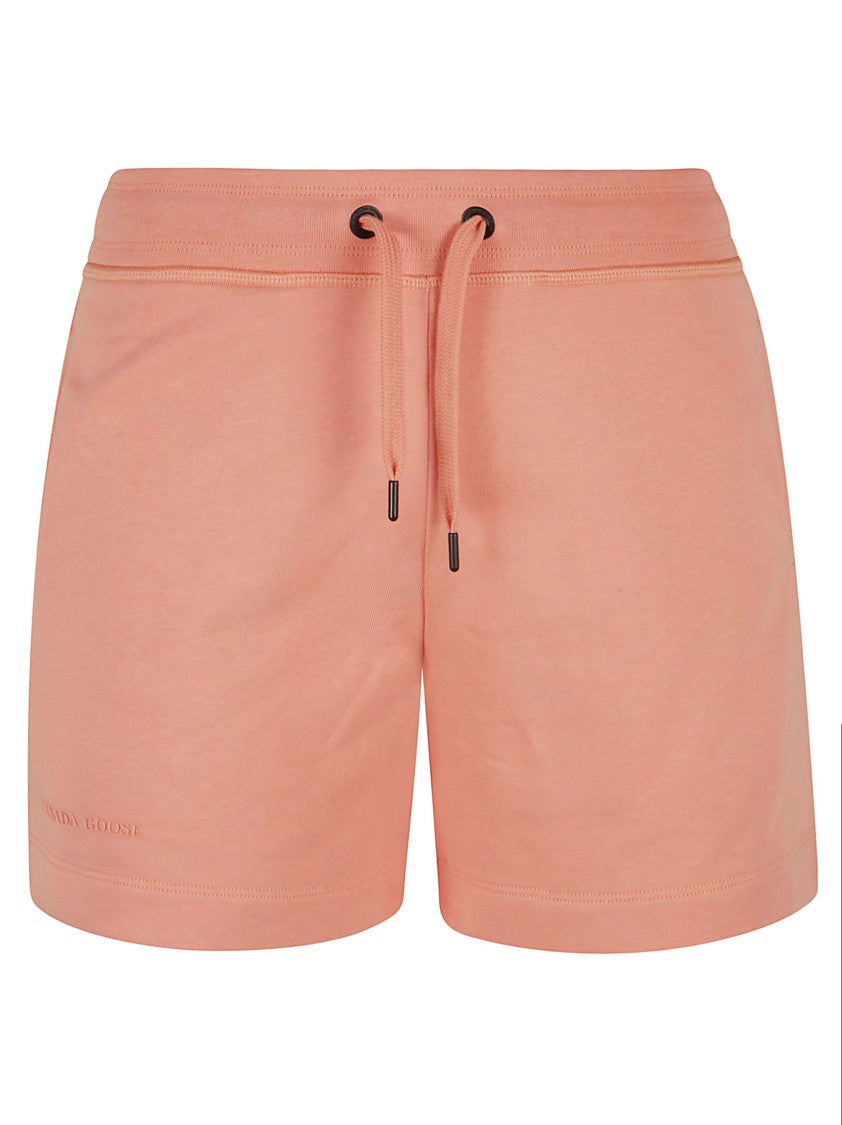 Canada Goose Relaxed-Fit Neutrals Shorts With Adjustable Drawstring