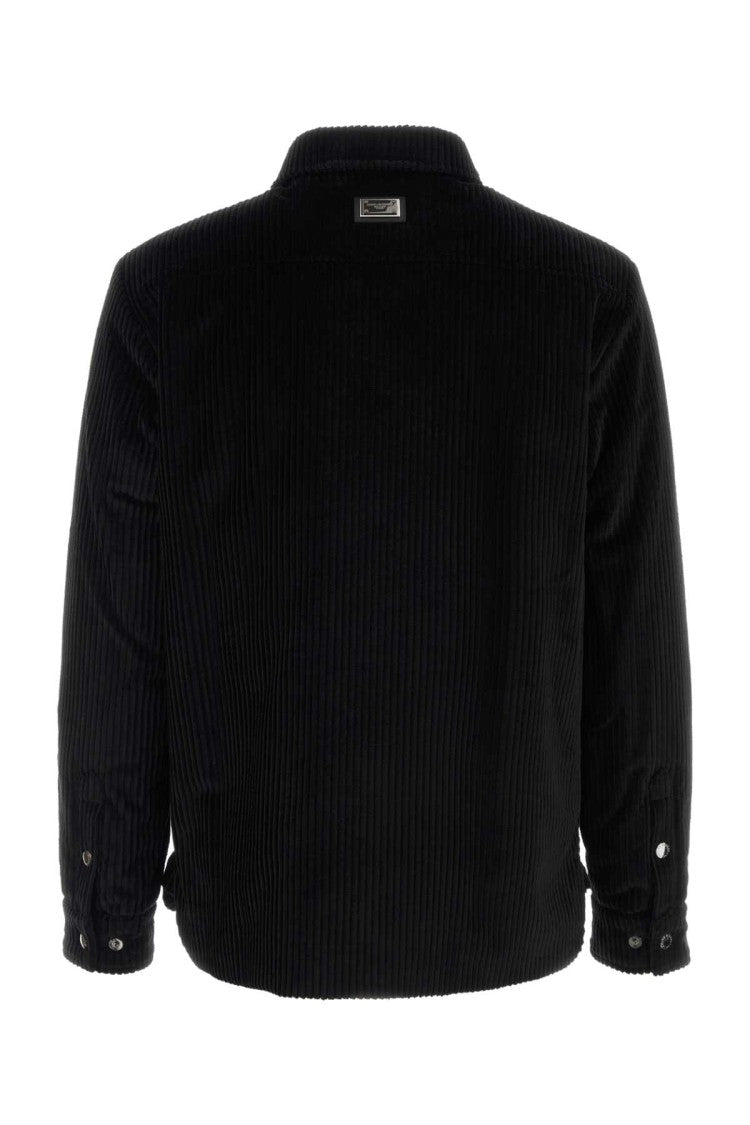 Dolce & Gabbana Black Corduroy Jacket
