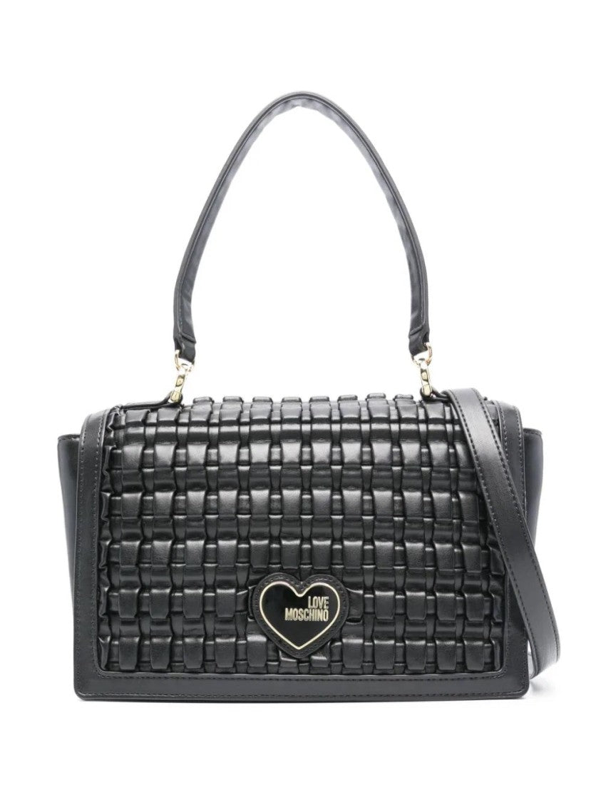 Love Moschino Woven Texture Shoulder Bag