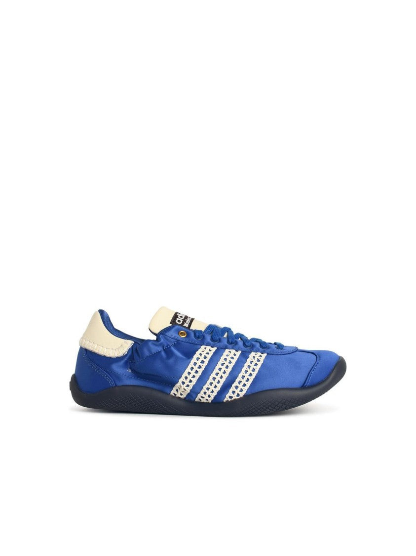 Adidas X Wales Bonner Karintha Lo Satin' Blue Fabric Sneakers