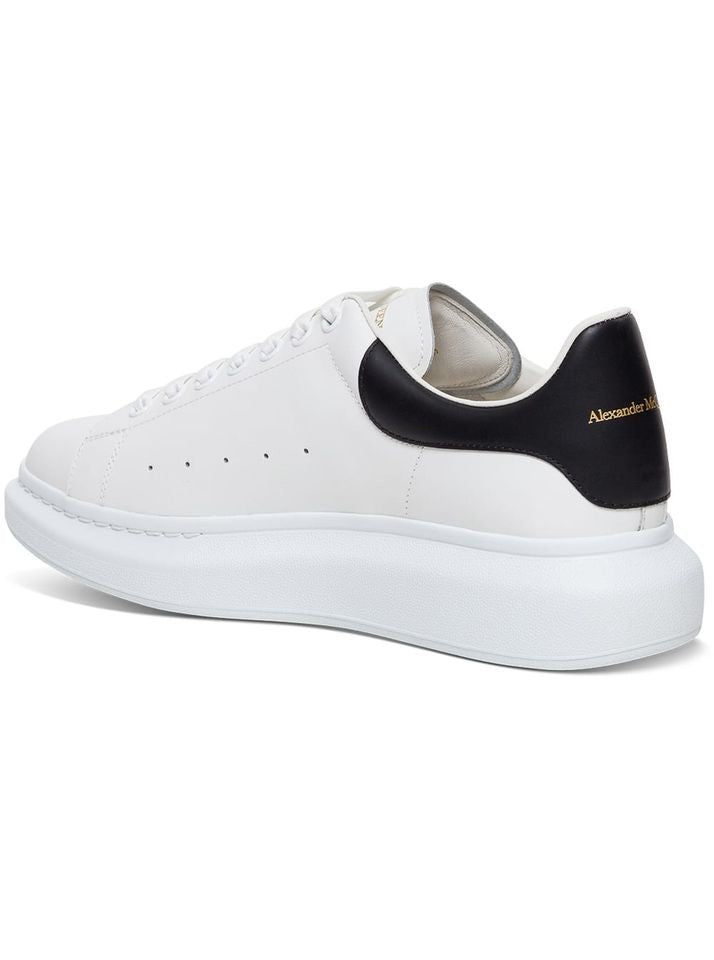 Alexander Mcqueen Oversized Leather Sneakers With Sole