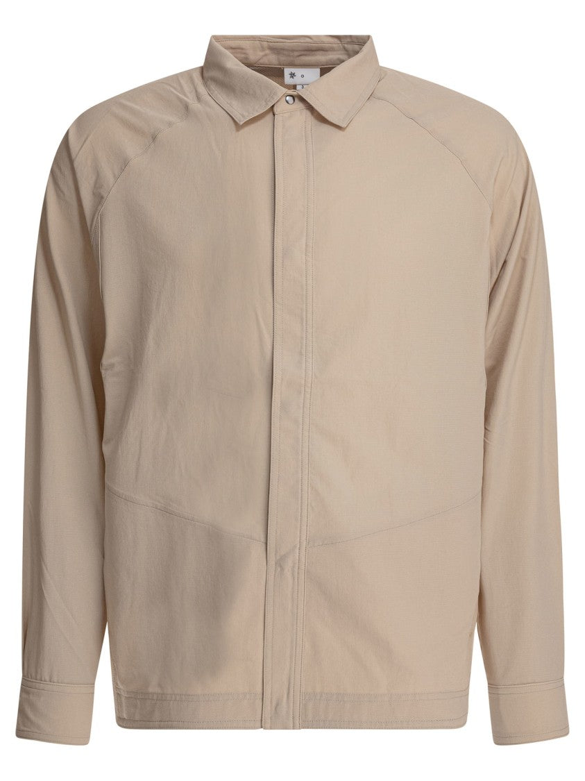 Goldwin Relaxed-Fit Overshirt With Ventilation System