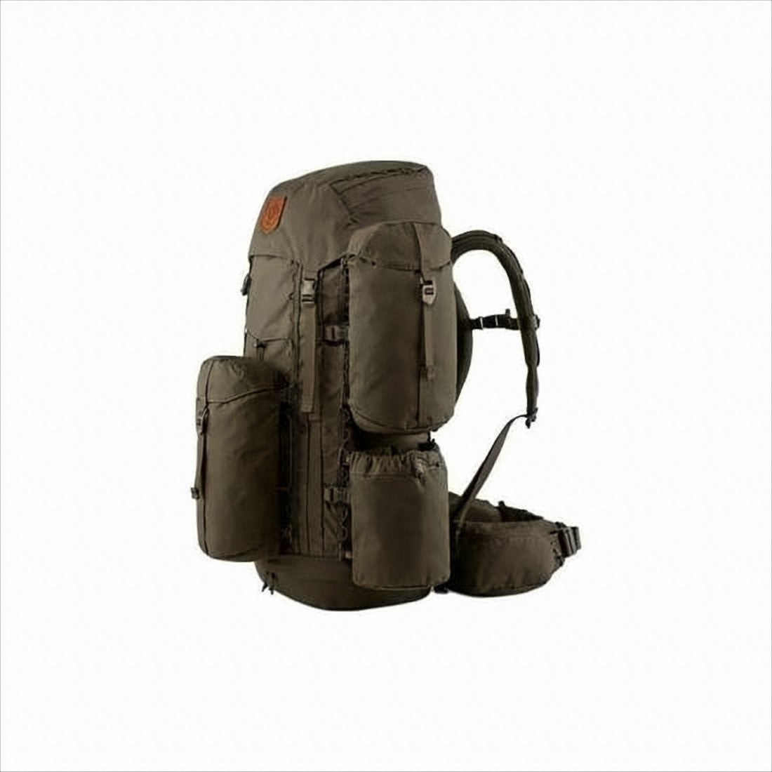 Fjallraven Kanken Structured Brown Backpack With Multiple Compartments