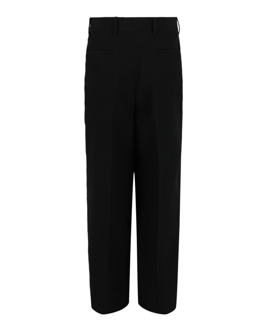 Givenchy Extra Wide-Leg Wool Trousers