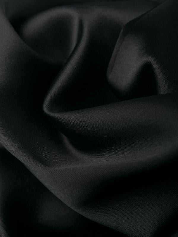 Moschino Tailored Flared Trousers With Contrasting Velvet Accents