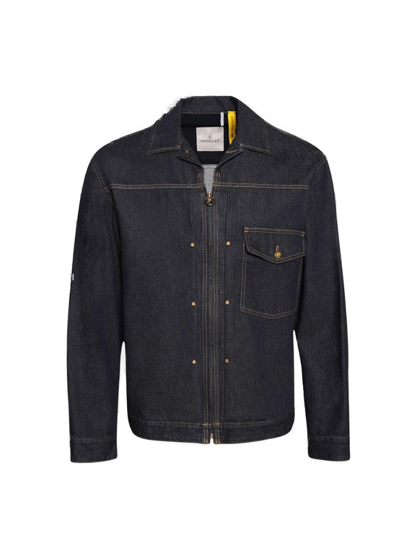 Moncler Nepit Jacket In Blue