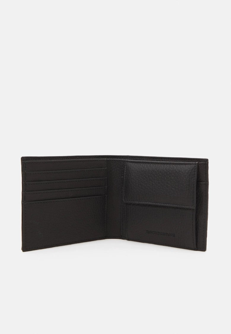 Emporio Armani Black Leather Wallet