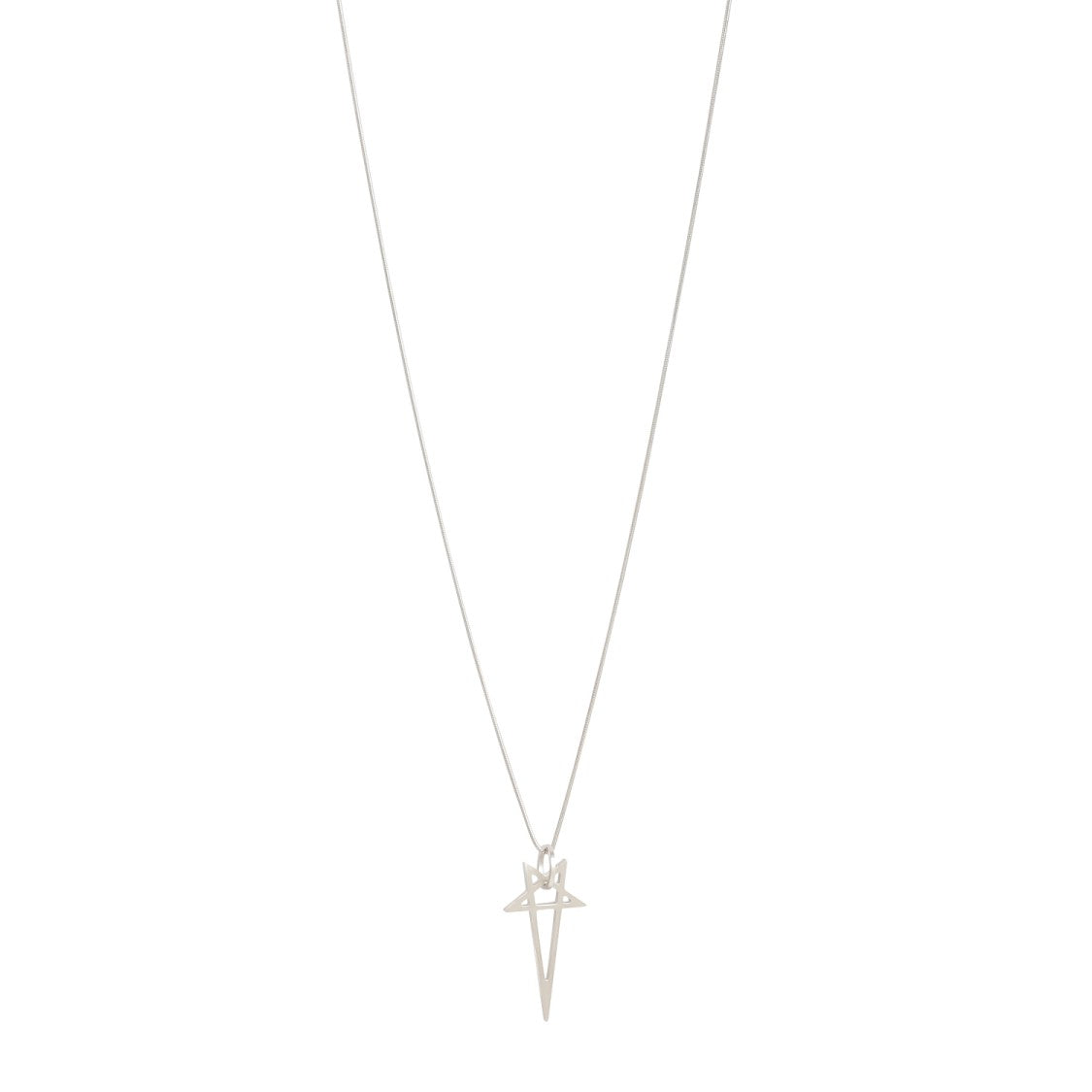 Rick Owens Pentagram Charm Necklace
