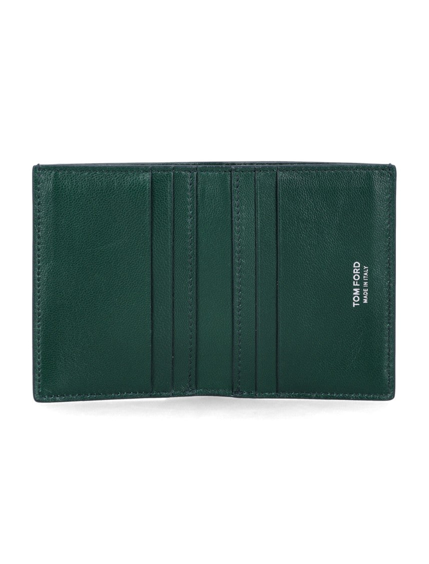 Tom Ford Compact Calf Leather Wallet