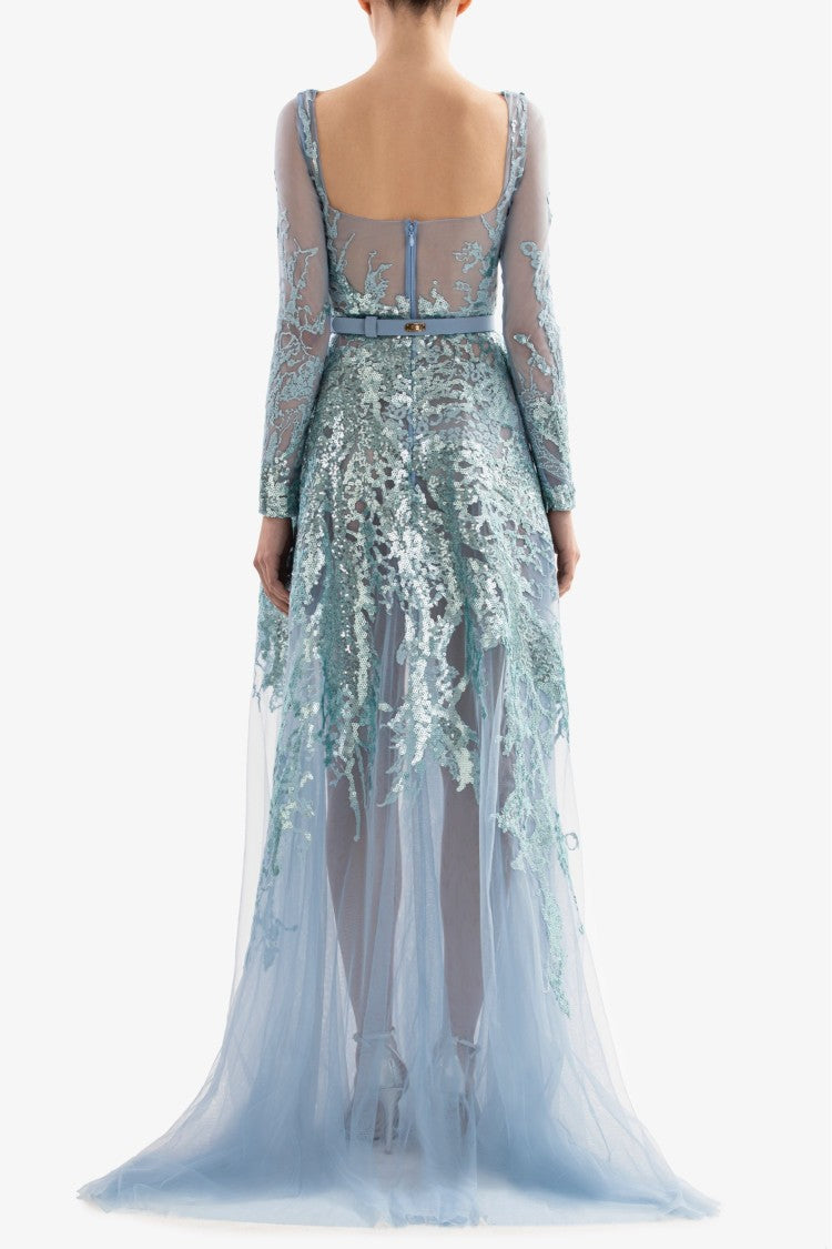 Saiid Kobeisy Embroidered Dress