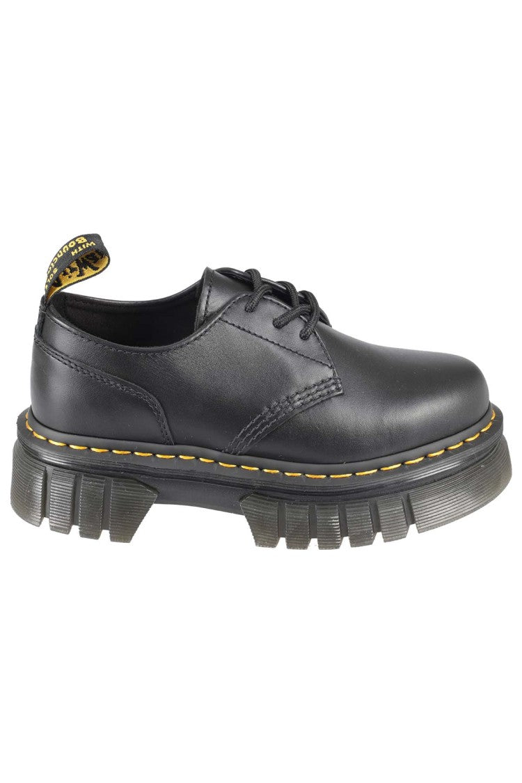 Dr. Martens Moccasin-Inspired Black Nappa Leather Audrick 31 Shoes