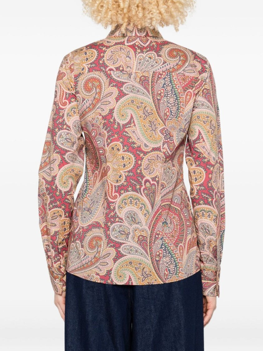 Etro Classic Button-Down Shirt With Paisley Pattern
