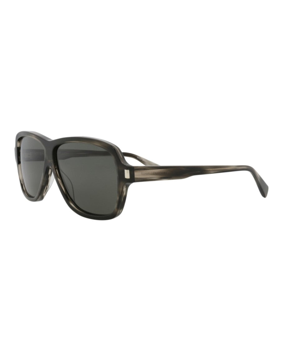 Saint Laurent Aviator-Frame Recycled Acetate Sunglasses